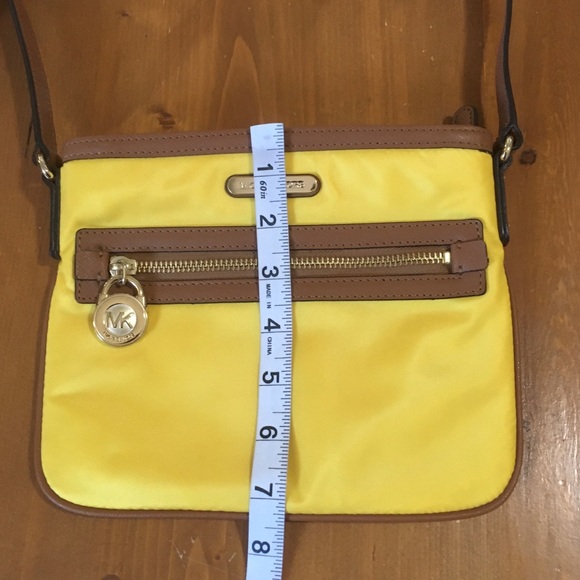 Michael Kors Yellow Crossbody Purse - Picture 11 of 13